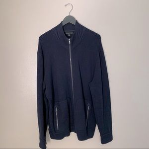 Banana Republic Navy Men’s Zip Up Cardigan Jacket. XL